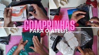 COMPRINHAS NA SHOPEE PARA O ATELIÊ E TAMBÉM PRAS GRAVAÇÕES [upl. by Gayel]