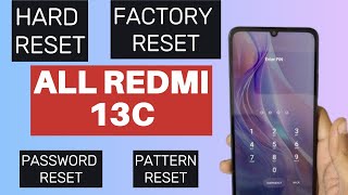 All Redmi 13C Factory Reset  Hard Reset  Wipe  2024 Method [upl. by Hoskinson]