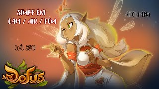 DOFUS  STUFF ÉNI LVL 200 ATCHAM  EAU  AIR  FEU [upl. by Odradlig]