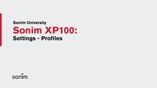 XP100  Sound Profiles [upl. by Helbonnah]