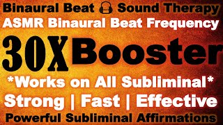 Binaural Beats BOOSTER Guided Meditation Healing Music  Guided Subliminal  Quantum Binaural Beats [upl. by Julina]