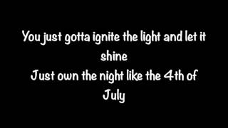 Firework  Katy Perry Lyrics [upl. by Ronal]