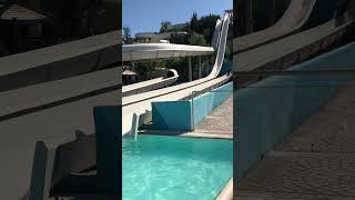 Water Park Rhodos Faliraki Kamikaze Slide in der Mitte viralvideo themepark rollercoaster ride [upl. by Nnod456]