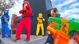 NERF War Among Us In Real Life [upl. by Ahsika]