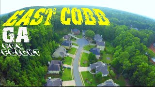 quotEast Cobb GAquot Filmed by Drone in HD [upl. by Alikam748]