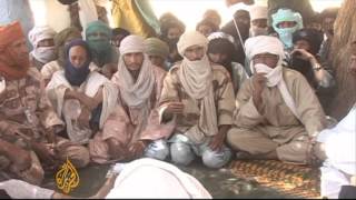 Rebel group in northern Mali marks anniversary [upl. by Naujud420]