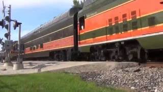 NKP 765 South at 74 mph in Deerfield IL 61216 HD [upl. by Roxi]