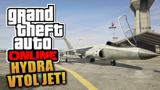 How to CUSTOMIZE the HYDRA GTA 5 SMUGGLERS RUN [upl. by Herriott]