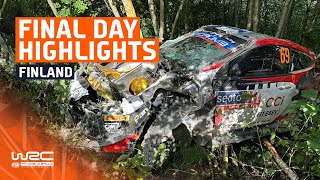 Final Day Highlights  WRC Secto Rally Finland 2024 [upl. by Colwin]