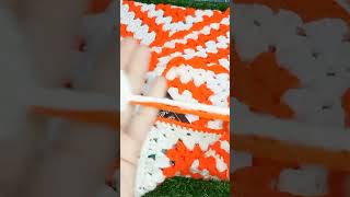 How to crochet granny square purseshorts youtubeshorts [upl. by Arber]