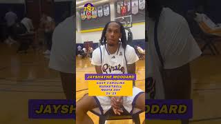 JAYSHAYNE WOODARD ON THE TRANSITION TO D1  ECUBASKETBALL ecubasketball eastcarolina ecu [upl. by Dygall989]