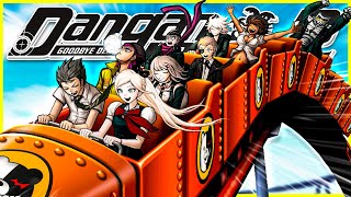 RIDING ROLLER COASTERS ON MURDER ISLAND  DANGANRONPA 2 GOODBYE DESPAIR  PART 38 4K [upl. by Llewol136]