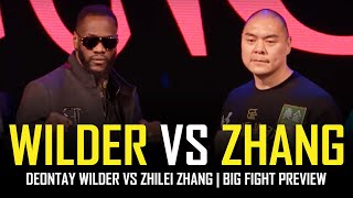 DEONTAY WILDER VS ZHILEI ZHANG  🥊 BIG FIGHT PREVIEW 🥊 [upl. by Adnyleb]