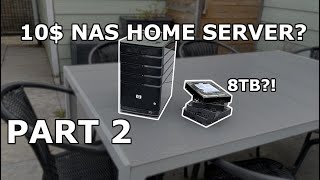 PART 2  Cheap 10 home server storage Truenas with only 2gb memory [upl. by Bogey]