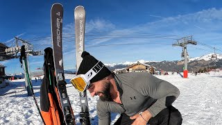 Ski Esqui em Grand Massif Samoens [upl. by Wylen409]