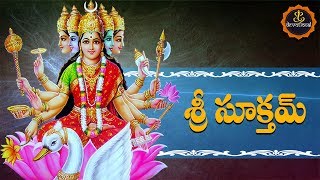 SRI SUKTAM TELUGU LYRICS AND MEANING [upl. by Dnalyaw]