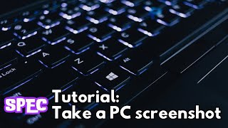 How To Take a Screenshot on PC or Laptop  Windows 11 amp 10 [upl. by Ainadi]