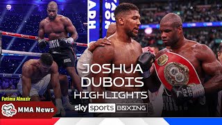 MMA News Latest Anthony Joshua vs Daniel Dubois Full video highlights [upl. by Clauddetta]