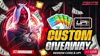 Free fire live 1vs1 custom [upl. by Nosaes]