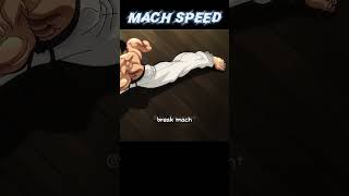 how to achieve mach speed👀😲Baki Hanma anime animemoments baki [upl. by Heiney]