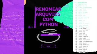 COMO RENOMEAR PARTETODOS DOS NOMES DE ARQUIVOS COM PYTHON [upl. by Averyl]