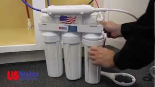 Reverse Osmosis Installation quotHow Toquot  US Water Systems [upl. by Wittenburg]