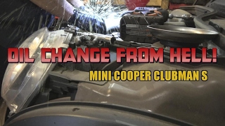 Worst Oil Change Ever  Mini Cooper S [upl. by Anayt810]