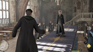 Hogwarts Legacy  Dueling Class Fight Scene 4K 60FPS 2023 Harry Potter Game [upl. by Araccat]