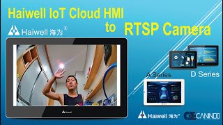 Haiwell IoT Cloud HMI to RTSP Camera [upl. by Nahtiek441]