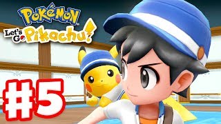 Pokemon Lets Go Pikachu and Eevee  Gameplay Walkthrough Part 5  SS Anne On a Boat [upl. by Kroy]