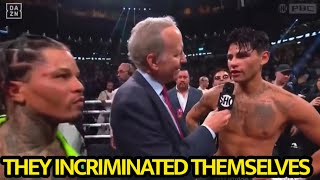 Gervonta Davis amp Ryan Garcia SLIPS UP amp EXPOSED THEY Faked the Fight [upl. by Sarette]