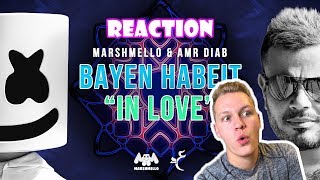 Marshmello amp Amr Diab  Bayen Habeit quotIn Lovequot REACTION [upl. by Sivram]