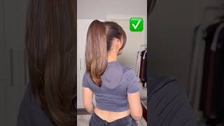 Volum ponytail 🤌🏼✅  Hairstyle ideas  youtubeshorts ytshorts foryou trending viralvideo [upl. by Lertnahs]