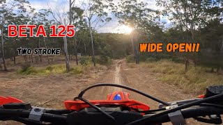 Beta 125 First Ride Best 125 Ever [upl. by Airdnaxela660]