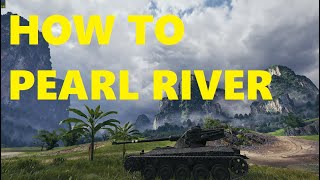 World of Tanks  AMX 13 75  How to Win on Pearl River [upl. by Grider]