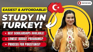 Turkey Student Visa 2025 Session For Pakistani Students  Turkey Study Visa  Scholarships In Turkey [upl. by Norahs]