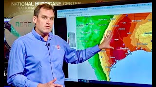 Morning Update on Tropical Storm Beryl from NHC in Miami FL July 6 2024 [upl. by Naujat]