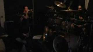 Fear Factory playing Contagion rare rehearsal footage [upl. by Erapsag]