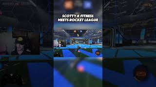 Scottykfitness MEETS ROCKET LEAGUE  rocketleague rl rocketleagueclips shorts fyp [upl. by Mensch244]