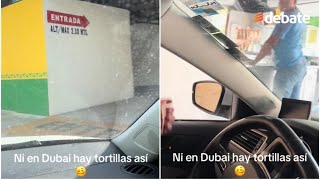 quotNi en Dubai hay tortillas asíquot Tortillería con drivethru se hace viral en México [upl. by Reider]