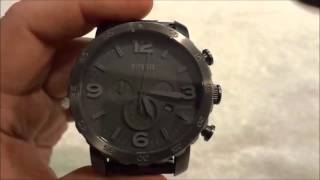 How To Use The Chronograph Function On A Watch Tutorial [upl. by Ueihttam538]