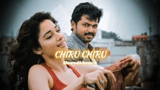 Awaara  Chiru Chiru Lofi Song IYuvanshankar Raja  Karthi  ThamannaBhatia [upl. by Lyrradal]