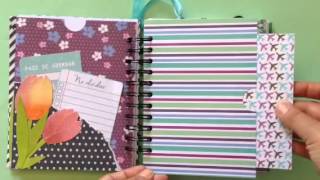 Agenda de viaje Scrapbook [upl. by Velda770]