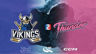 Vikings VS Arctic Thunder  Div 2  29th July  IceHQ Beer League ice hockey [upl. by Marentic]