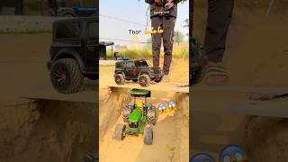 Thar 4x4 🔥on John Deere 🔥🔥😱😱😱 [upl. by Akinam]