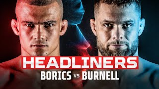 Adam Borics vs Mads Burnell  Bellator 276 Main Event Feature [upl. by Llerrot]