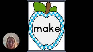 Master 10 Dolch PrePrimer Sight Words  Fall Blue Dot Apple Flashcards Set 4  Fun Fall Learning [upl. by Shelli]