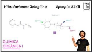 Ejemplo de hibridación 248 Hibridación de la Selegilina [upl. by Keily]