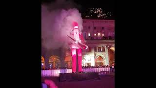 Rogo del Vecchione Bolognas Spectacular New Years Eve Tradition newyear2024 Bologna Italy [upl. by Narad623]