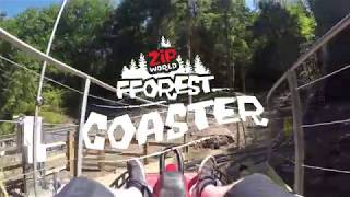 Zip World Fforest Coaster  17th June 2017 [upl. by Arevle]